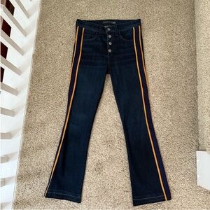 Veronica Beard Carolyn 10” Baby Boot Cut Jeans Size 26